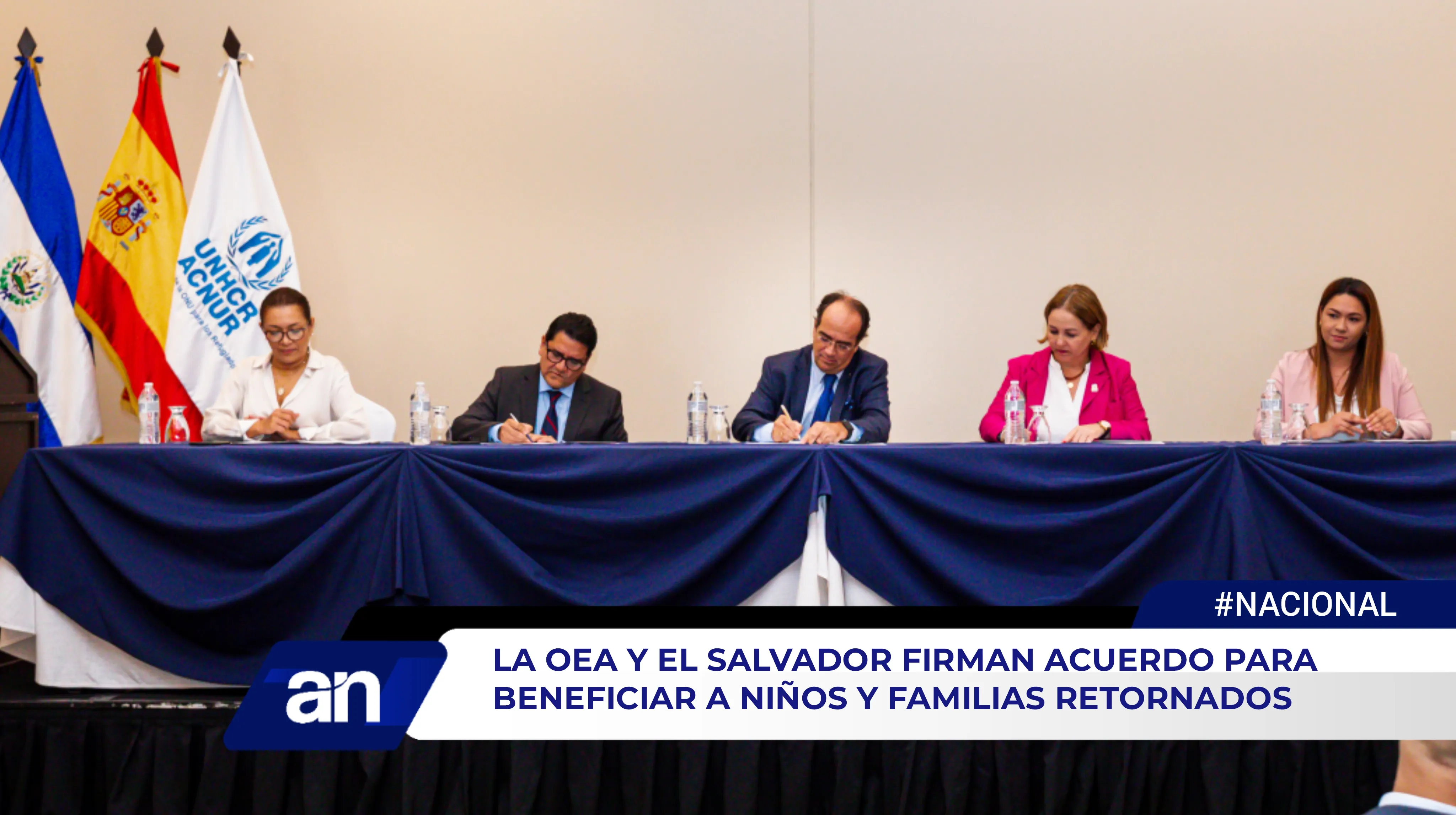 La OEA y El Salvador Firman Acuerdo para Beneficiar a Niños y Familias ...