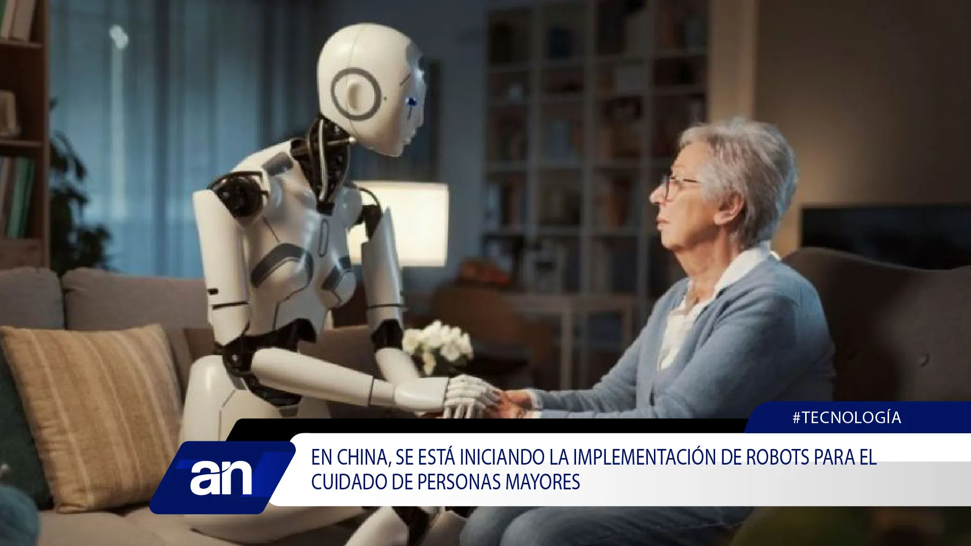 En China, se está iniciando la implementación de robots para el cuidado ...