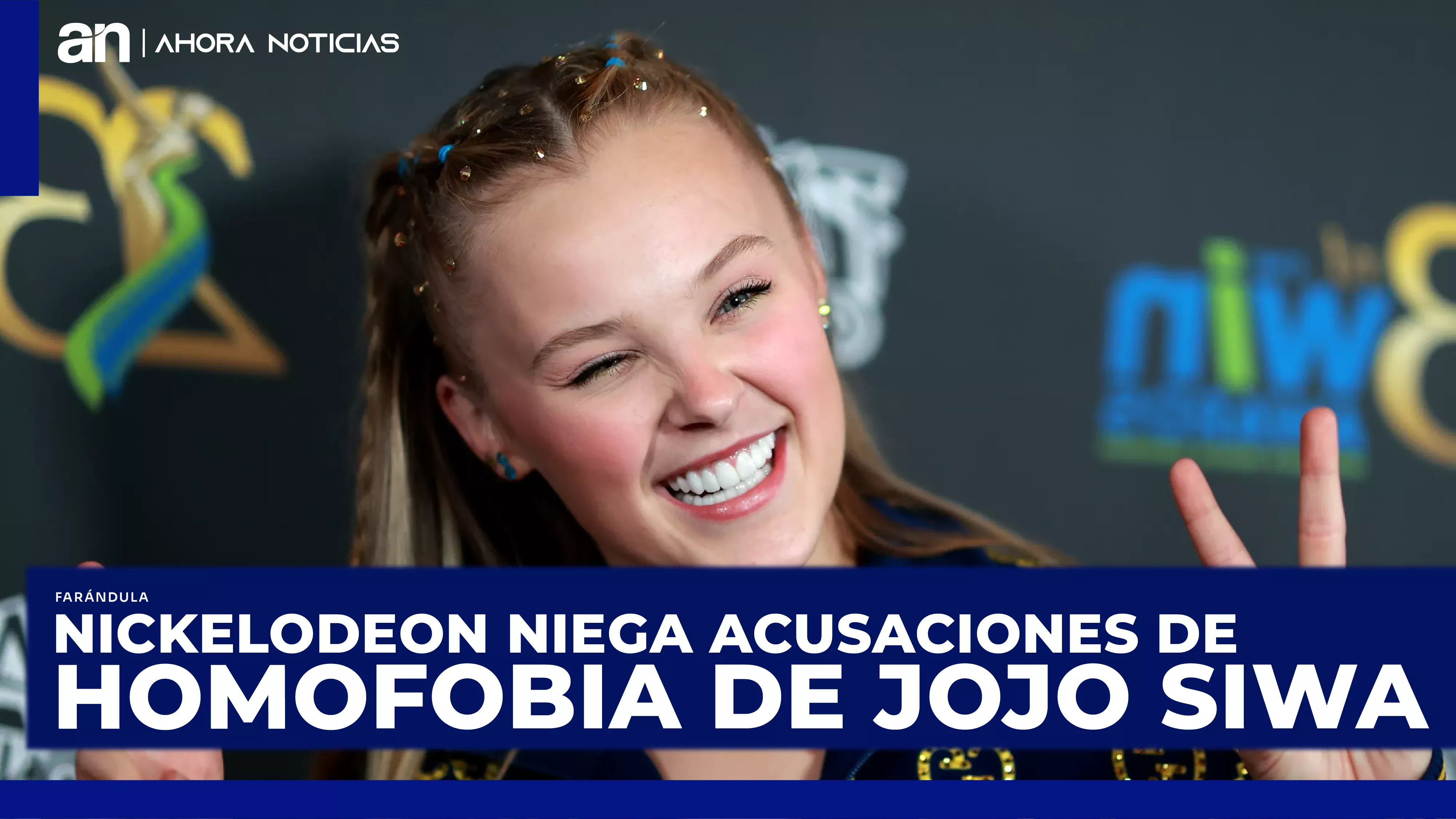 Nickelodeon niega acusaciones de homofobia de Jojo Siwa.